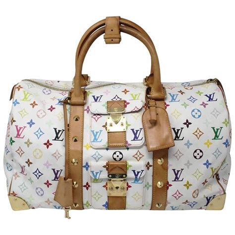 louis vuitton travel bag white|Louis Vuitton travel bag women.